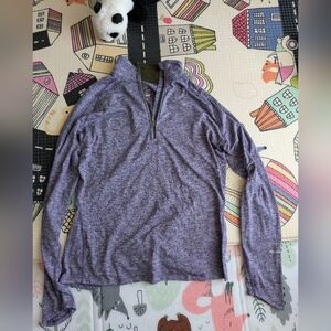 Cute Purple Nike Dri-Fit quarter zip